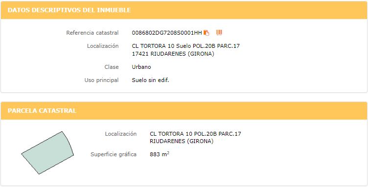 Suelo en Riudarenes, Girona
