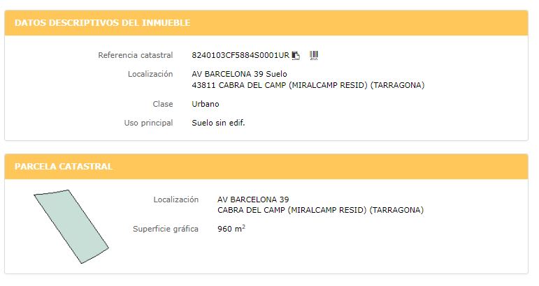 Suelo en Cabra del Camp, Tarragona